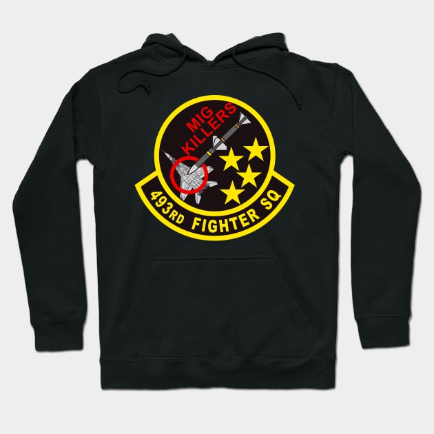 493rd Fighter Squadron Hoodie by MBK